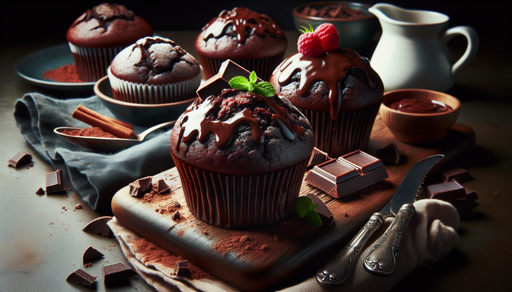 muffin al cioccolato